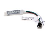 Controller for digital white LED strips - control via external switch