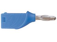 BANANA PLUG 4mm STACKABLE - BLUE