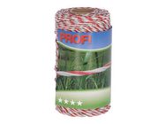 Poly wire Profi 200 m, white/red, 6x0,30 TriC