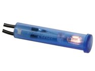 ROUND 7mm PANEL CONTROL LAMP 6V BLUE