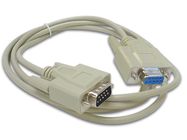 SERIAL CABLE SUBD9 MALE - SUBD9 FEMALE / 2m