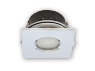 LED line® downlight waterproof square die cast aluminium chrome