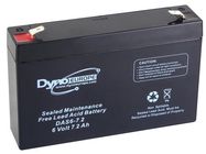 LEAD ACID BATTERY 6 V - 7.2 Ah 150 x 34 x 100 mm