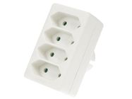 4-WAY EURO SOCKET SPLITTER