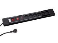 6-WAY SOCKET-OUTLET WITH OVERLOAD & SURGE PROTECTION- FRENCH SOCKET