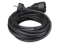 EXTENSION CABLE - 10 m - BLACK - 3G1.5  -FRENCH SOCKET