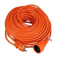 EXTENSION CABLE - 40 m - ORANGE - 3G1.5 - FRENCH SOCKET