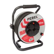 PROFESSIONAL NEOPRENE CABLE REEL - 40 m - 3G2.5 - 4 SOCKETS - FRENCH SOCKET