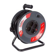 CABLE REEL 50 m - 3G1.5 - 4 SOCKETS - SCHUKO