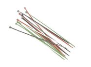 NYLON CABLE TIE SET - MULTIPLE COLOURS (100 pcs)