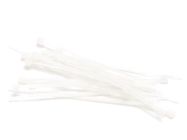 NYLON CABLE TIE SET - 2.5 x 100 mm - WHITE (100 pcs)