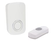 WIRELESS PLUG-IN DOOR BELL KIT WITH 1 PUSH BUTTON