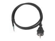 POWER CORD - RUBBER - 1.5 m - 3G1.5 - CEE 7/7 PLUG TO OPEN END