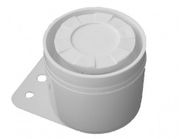 Piezo mini indoor siren 12VDC white