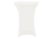 Cocktail table cover - white