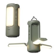 Rechargeable Camping folding Lamp with Bluetooth Speaker (incl. USB power bank)