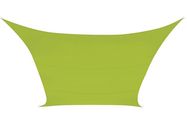 SHADE SAIL - SQUARE - 5 x 5 m - COLOUR: LIME GREEN