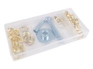 Eyelet assortment, 130 pieces