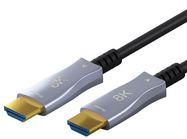 Кабель HDMI-HDMI 30м (HDMI 2.1) оптический гибридный 8K @ 60 Гц/ 4K @ 120 Гц Goobay