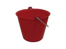 TALIAPLAST - MASONRY BUCKET - 13 L - PLASTIC - RED