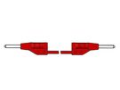 INJECTION-MOULDED MEASURING LEAD 2mm 50cm / RED (MVL 2/50)