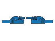 CONTACT PROTECTED INJECTION-MOULDED MEASURING LEAD 4mm 25cm / BLUE (MLB-SH/WS 25/1)