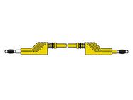 MEASURING LEAD 4mm 50cm / YELLOW (MLN-SIL / 1)