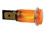 ROUND 14mm PANEL CONTROL LAMP 220V AMBER