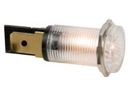 ROUND 14mm PANEL CONTROL LAMP 220V CLEAR