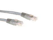 CAT5e U/UTP networking cable, CCA, 1m, grey