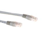 CAT6 U/UTP networking cable, CCA, 2m, grey