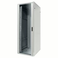 Commutation cabinet 19" freestanding  22U 600x600x1166 (black, not assembled)