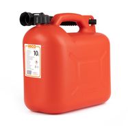 Plastic fuel can 10L, red, Borg Hico