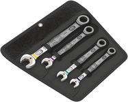 6000 Joker 4 Imperial Set 1 Ratcheting combination wrenches set, Imperial, 1 x 7/16"x165.0; 1 x 1/2"x177; 1 x 9/16"x188; 1 x 3/4"x246; 1 x 50.0x120.0, Wera