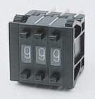 Flush-mounted encoding switch HEX-135-80-867