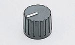 Instrument knob Black 12.5mm-138-18-622