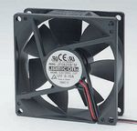 Axial fan 80x80x25mm 12VDC-154-12-721