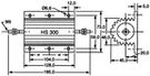 Wirewound resistor 0.1 Ohm 300W Ā± 5%-160-69-009