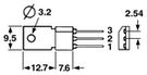 Power transistor TO-126 NPN 60 V-171-03-666