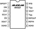 D/A converter IC 12 Bit DIL-14-173-15-567