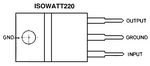 Linear voltage regulator 12V TO-220 ISO-173-26-309