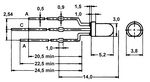 LED 3mm (T1) Red/Green-175-01-026