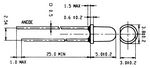 LED 3mm (T1) Green-175-06-116