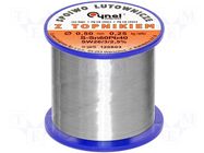 Tin; lead-based; Sn60Pb40; 0.5mm; 0.25kg; reel; 190°C; 2.5% CYNEL