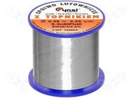 Tin; lead-based; Sn60Pb40; 0.56mm; 0.25kg; reel; 190°C; 2.5% CYNEL