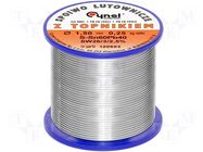 Tin; lead-based; Sn60Pb40; 1.5mm; 0.25kg; reel; 190°C; 2.5% CYNEL