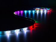 KIT WITH DIGITAL ANIMATED FLEXIBLE LED STRIP, CONTROLLER AND POWER SUPPLY - RGB - 150 LEDs - 5 m - 12 VDC