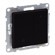 Dimmable black LED 300W SUNO Legrand 721478 (up to 10 bulbs max, incandescent lamps - 300W)
