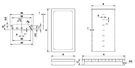 RFI LOW MODULAR ENCLOSURE - 82.5 x 68 x 17 mm