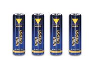 HIGH-ENERGY ALKALINE AA / LR6 1.5V-2600mAh 4906.121.354 (4 pcs/shrink)